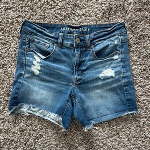American eagle midi shorts